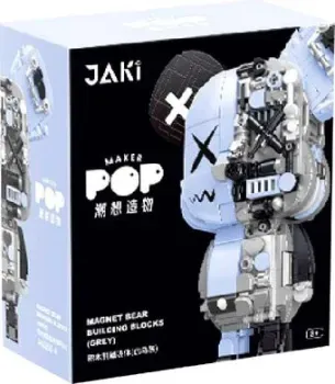 Jaki Bearbrick: Gamma grey JK6250-4