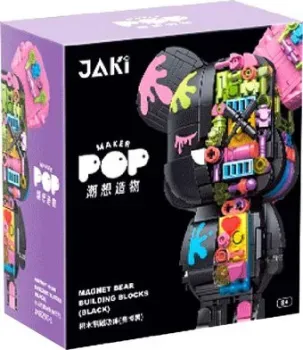 Jaki Bearbrick: Cyberblack JK6250-1