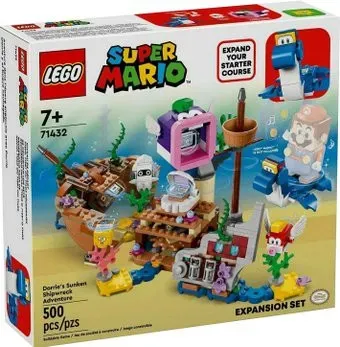 LEGO Super Mario 71432 Дополнение Затонувшее судно Дорри