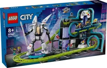 LEGO City 60421 Парк американских горок «Мир роботов»