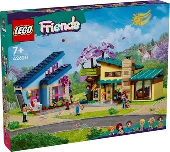 LEGO Friends 42620 Дома Олли и Пейсли