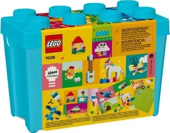 LEGO Classic 11038 Яркая креативная коробка с кубиками