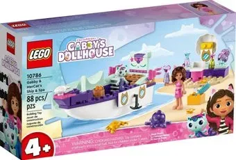 LEGO Gabby's Dollhouse 10786 Корабль и спа Габби и МерКэта