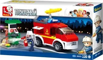 Sluban Пожарный M38-B0623 Пожар на заправке
