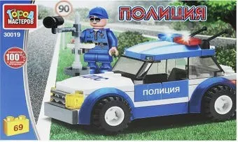 Город мастеров Полицейская машина 30019-KK