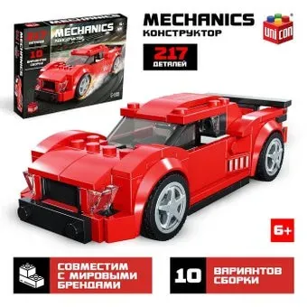 Unicon Mechanics. Спорткар 10 в 1 9614753
