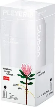 Sluban Цветы в вазе M38-B1101-03 Розовый цветок