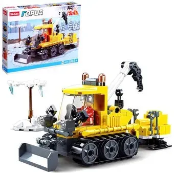 Sluban Город Снегоуборщик с эвакуатором 9019779
