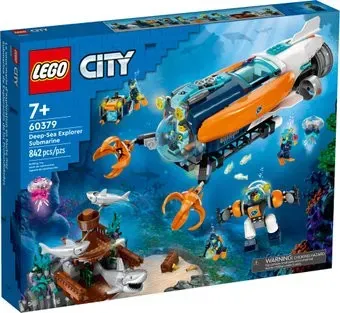 LEGO City 60379 Глубоководная исследовательская подводная лодка