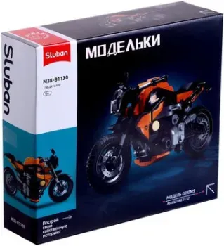 Sluban Модельки. Спортбайк M38-B1130