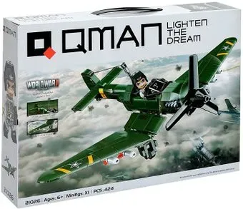 Qman Вторая мировая война. Штурмовой самолет 21026 9672996 (424 эл)