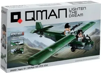 Qman Вторая мировая война. Штурмовой Планер 21022 9673000 (234 эл)