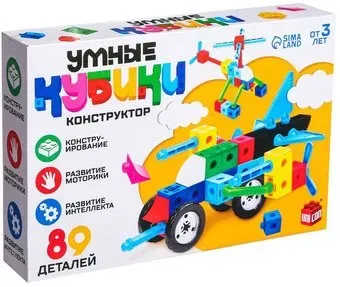 Unicon Умные кубики 9185606 (89 эл)