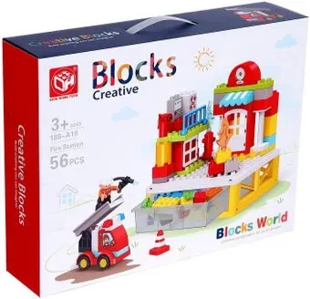 Kids Home Toys Пожарная станция 188-A18 7120611