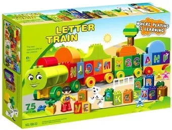 Kids Home Toys Поезд-алфавит 188-23