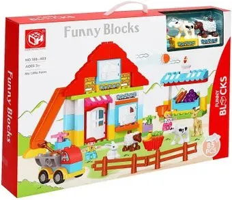 Kids Home Toys Забавная ферма 188-405 9655723 (85 эл)