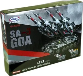 XingBao Military XB-06004 SA-3 GOA & T55