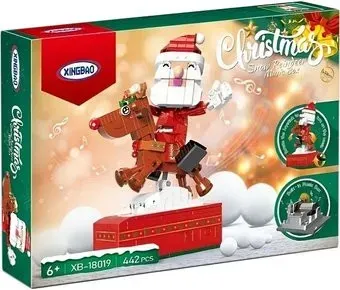 XingBao Christmas XB-18019 Рождественская музыкальная шкатулка Санта-Клауса