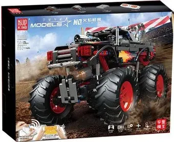 Mould King 18008 Монстр-трак Пламя