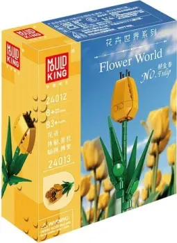 Mould King 24012 Цветок бутон Тюльпана