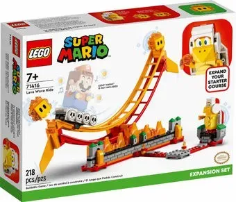 LEGO Super Mario 71416 Дополнительный набор: Поездка на лавовой волне