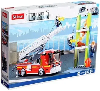 Sluban Пожарный. Машина с лестницей M38-B0966