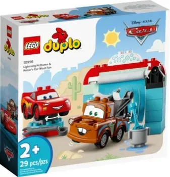 LEGO DUPLO Disney 10996 Развлечение на автомойке Молнии Маккуина и Мэтра