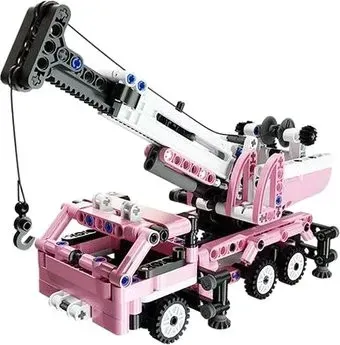 Onebot Мини Инженерный Автомобиль Кран GP00095CN (розовый)