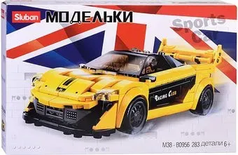 Sluban Модельки M38-B0956 Спортивный автомобиль