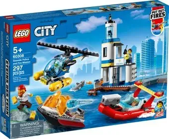 LEGO City 60308 Операция береговой полиции и пожарных