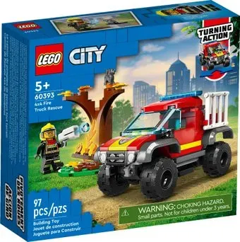LEGO City 60393 Спасательный пожарный внедорожник