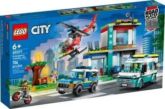LEGO City 60371 Штаб аварийных транспортных средств