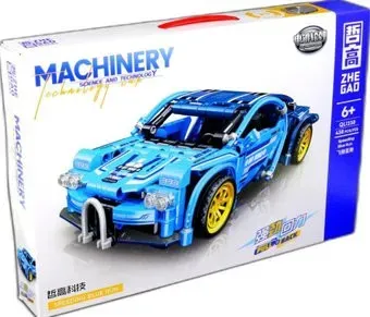 Zhe Gao Technics QL1238 Спорткар Blue Run