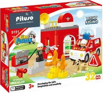 Pituso Пожарная станция HWА641961