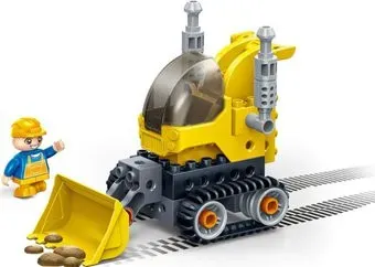Miniso Big Building Blocks 6968 Бульдозер