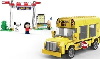 Miniso Snoopy Street A 5604 Школьный автобус