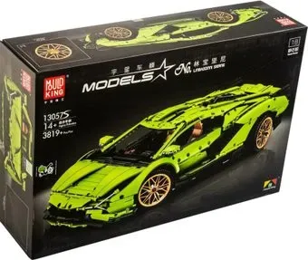 Mould King Super Car 13057S Lamborghini Sian FKP 37 (без электрики)