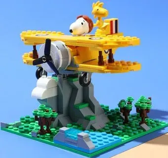 Miniso Snoopy Jungle Adventure A 5673 Самолет