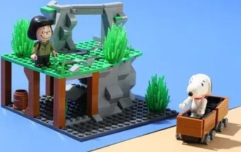 Miniso Snoopy Jungle Adventure 5697 Заброшенная шахта