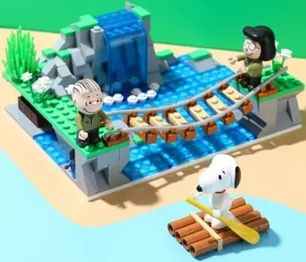 Miniso Snoopy Jungle Adventure 5659 Водопад