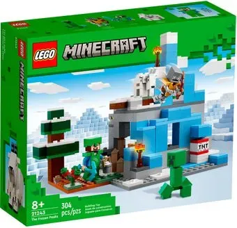 LEGO Minecraft 21243 Ледяные вершины