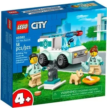 LEGO City 60382 Ветеринарный фургон