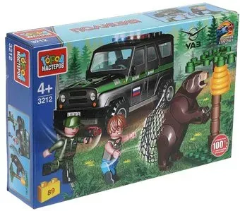Город мастеров SB-3212 UAZ Hunter: Лесная полиция