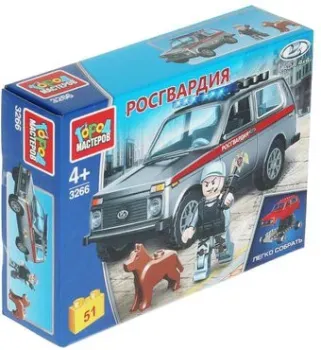 Город мастеров Росгвардия 3266-KK Lada 4x4