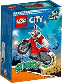 LEGO City 60332 Трюковой мотоцикл Отчаянной Скорпионессы