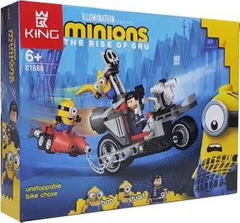 King 81888 Миньоны и Невероятная Погоня