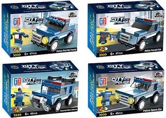 Big Tree Toys Полицейская машина-трансформер B1289270