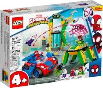 LEGO Marvel Spiderman 10783 Человек-Паук в лаборатории Доктора Осьминога