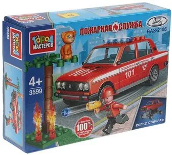 Город мастеров Пожарная Служба 3599-CY Lada-2106