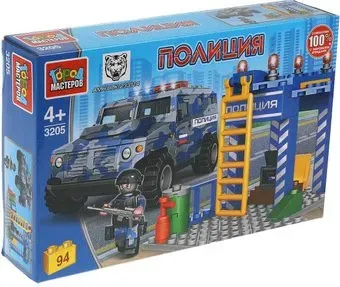 Город мастеров Полиция 3205-CY Бронемашина Тигр